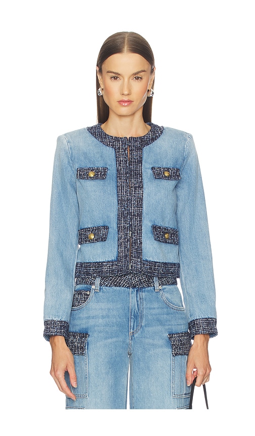 Landon Cropped Denim Jacket
