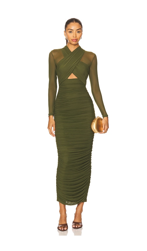 Aliyah Long Midi Dress