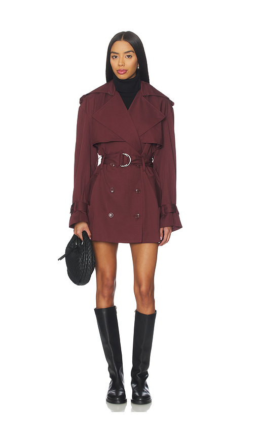 Aster Short Trench Coat