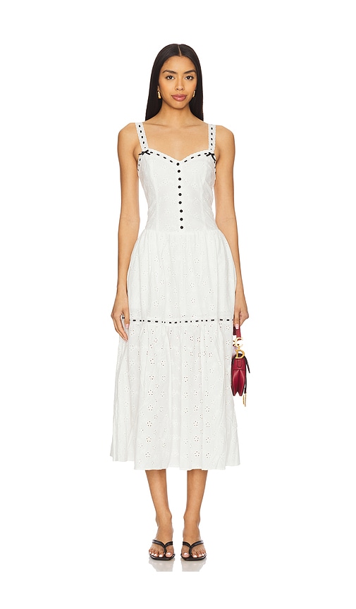 X Bella Hadid Bishop Maxi Dress