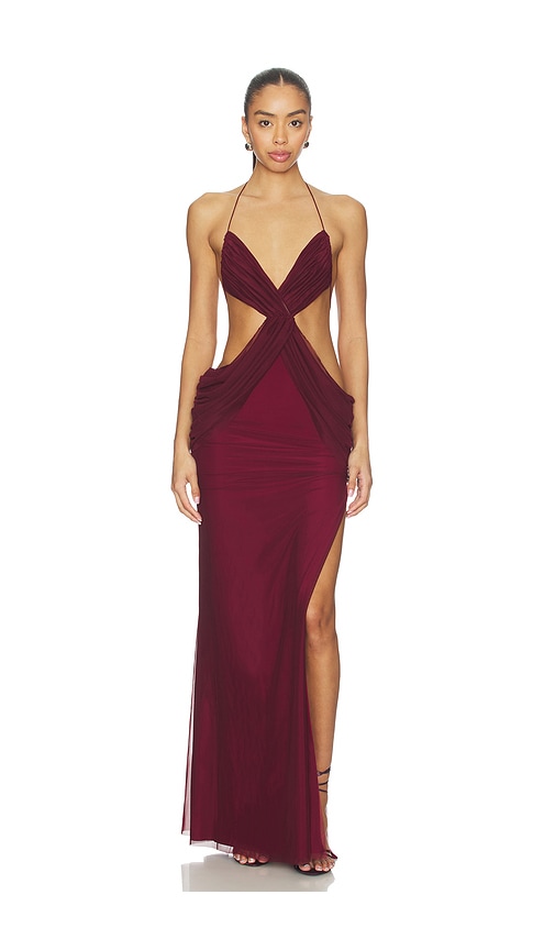 Draped Vida Maxi Dress