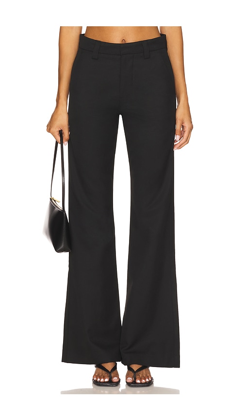 Stacked Bootcut Suit Pant