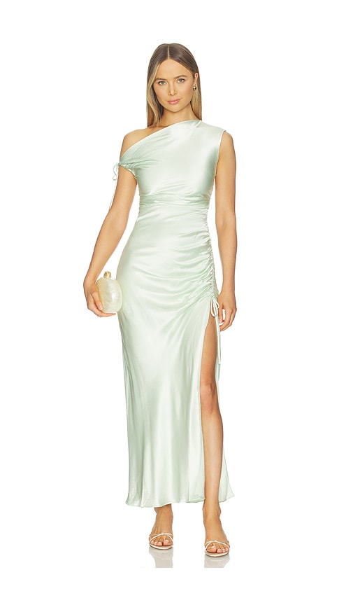 La Lune Gathered Maxi Dress